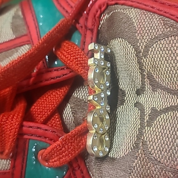 Coach Multicolored Sneakers Size 9 Medium - Picture 8 of 15